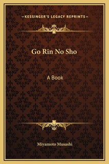 Front cover_Go Rin No Sho