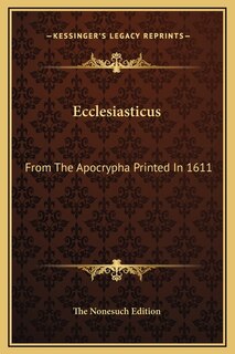 Couverture_Ecclesiasticus