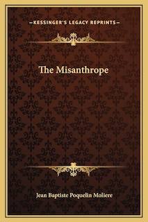 Front cover_The Misanthrope