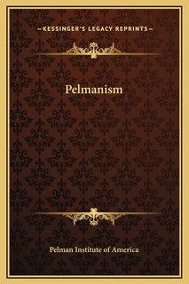 Front cover_Pelmanism