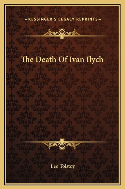 Front cover_The Death Of Ivan Ilych