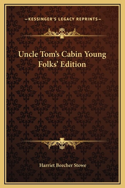 Front cover_Uncle Tom's Cabin Young Folks' Edition
