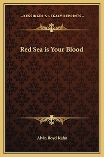 Front cover_Red Sea is Your Blood