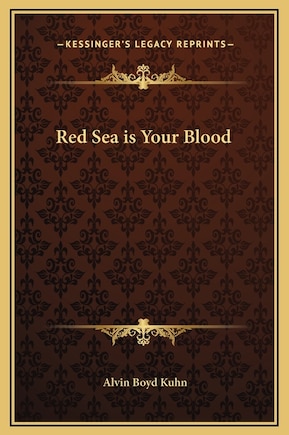 Red Sea is Your Blood