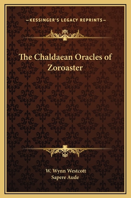Couverture_The Chaldaean Oracles of Zoroaster