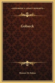 Front cover_Gobseck
