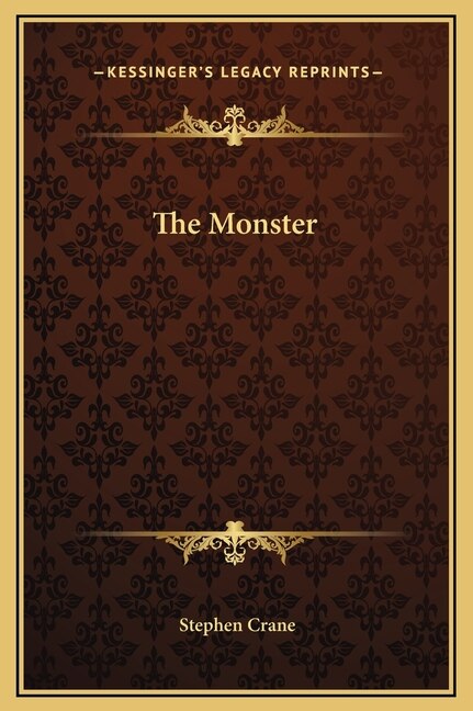 Front cover_The Monster