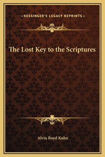 Couverture_The Lost Key to the Scriptures