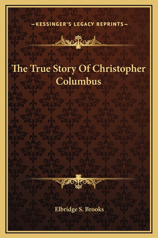 Front cover_The True Story Of Christopher Columbus