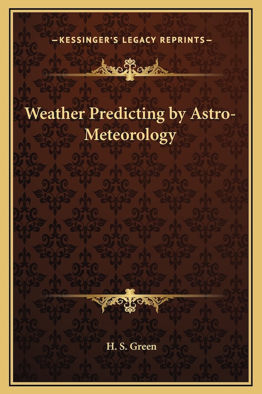 Weather Predicting by Astro-Meteorology