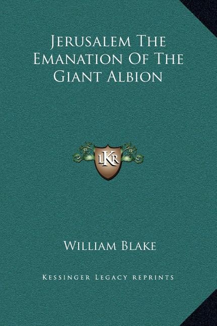 Front cover_Jerusalem The Emanation Of The Giant Albion