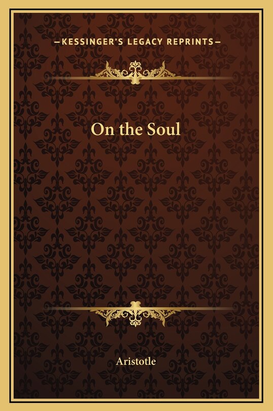 Front cover_On The Soul