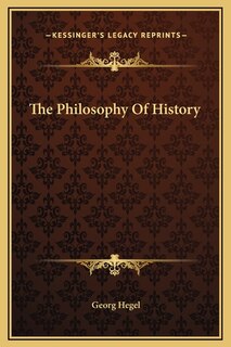 Front cover_The Philosophy Of History