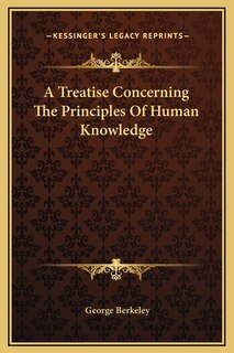 Front cover_A Treatise Concerning The Principles Of Human Knowledge