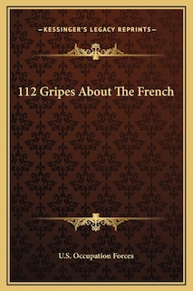 112 Gripes About The French