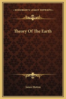Front cover_Theory Of The Earth