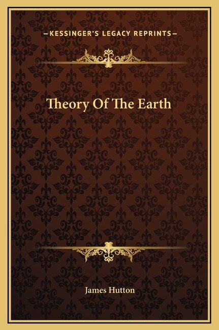 Front cover_Theory Of The Earth