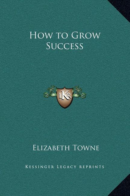 Front cover_How to Grow Success