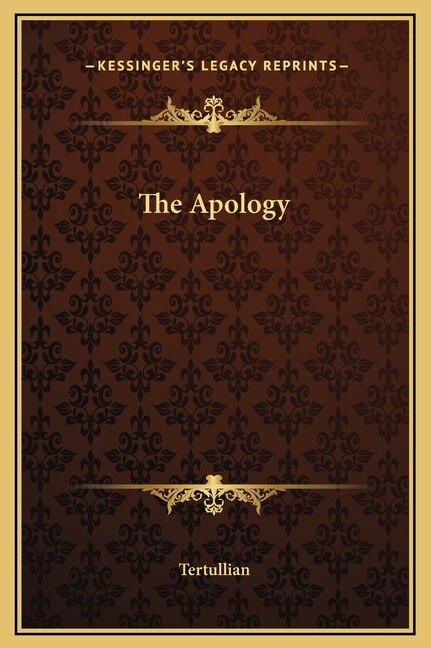 Front cover_The Apology