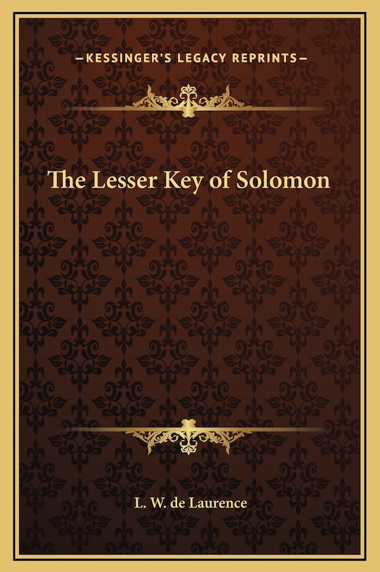 Couverture_The Lesser Key of Solomon