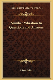 Front cover_Number Vibration In Questions and Answers