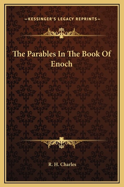 Front cover_The Parables In The Book Of Enoch