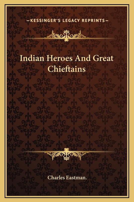 Front cover_Indian Heroes And Great Chieftains