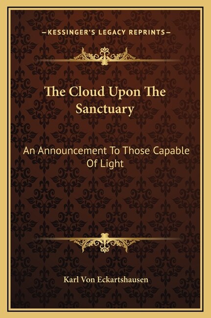 Front cover_The Cloud Upon The Sanctuary