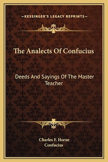 Front cover_The Analects Of Confucius