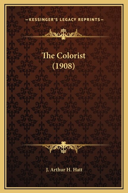 Couverture_The Colorist (1908)