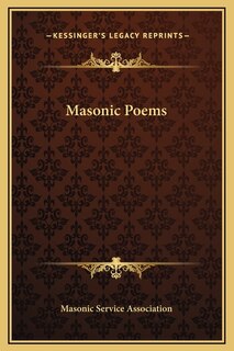 Front cover_Masonic Poems