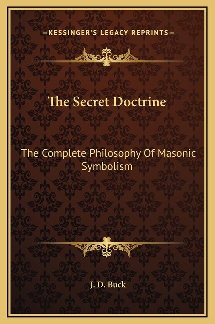 Couverture_The Secret Doctrine