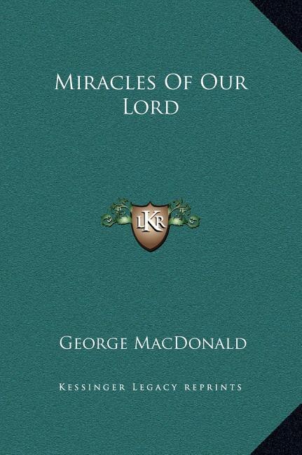 Front cover_Miracles Of Our Lord