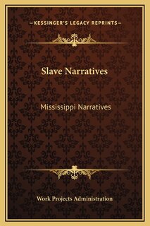Front cover_Slave Narratives