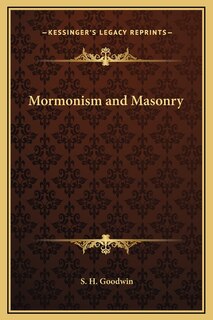 Front cover_Mormonism and Masonry