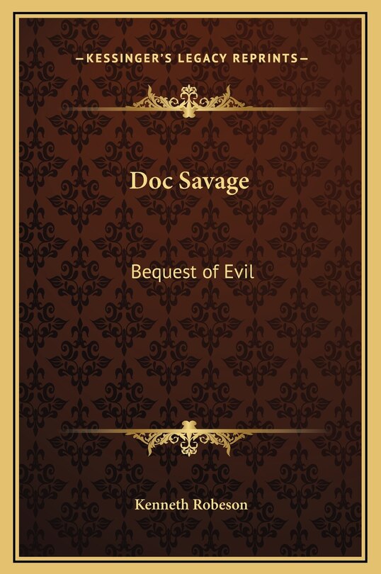 Front cover_Doc Savage