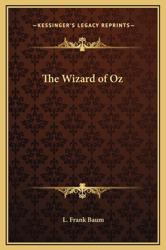 Front cover_The Wizard of Oz