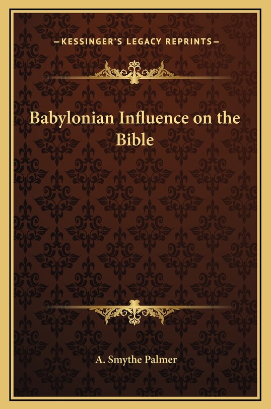 Couverture_Babylonian Influence on the Bible