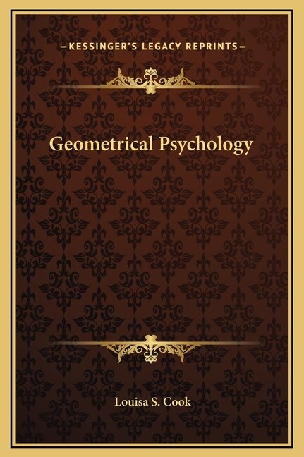 Front cover_Geometrical Psychology