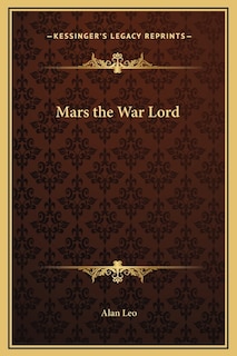 Front cover_Mars the War Lord