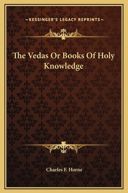 Front cover_The Vedas Or Books Of Holy Knowledge