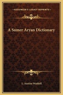 Front cover_A Sumer Aryan Dictionary