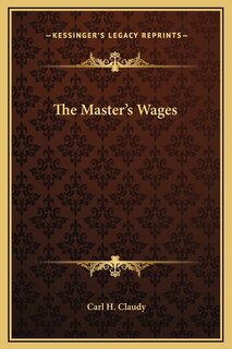 Front cover_The Master's Wages