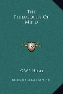 Front cover_The Philosophy Of Mind