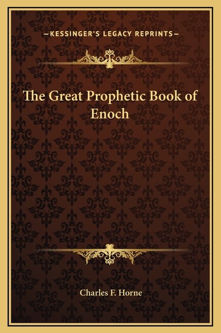 Front cover_The Great Prophetic Book of Enoch