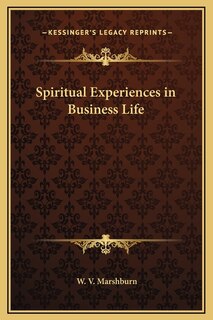 Front cover_Spiritual Experiences in Business Life