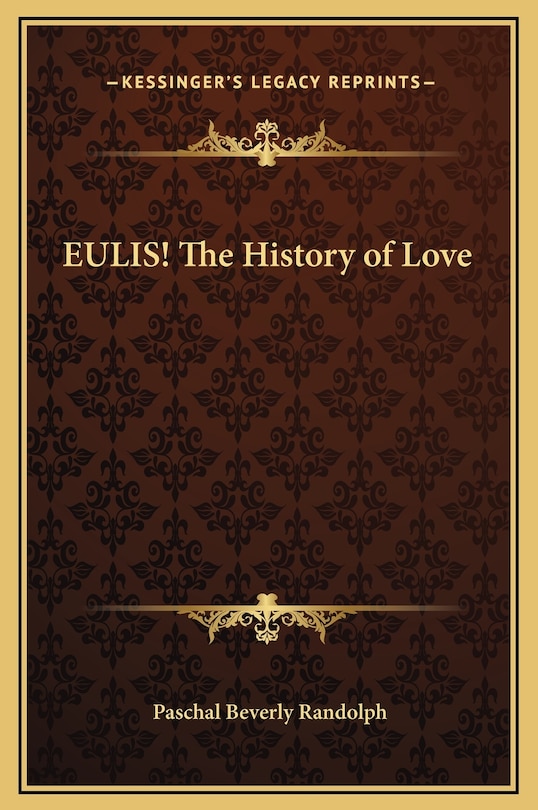 Front cover_EULIS! The History of Love