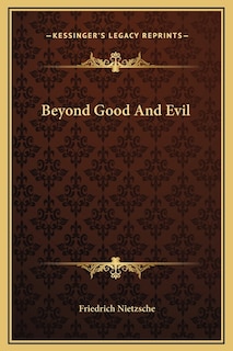 Front cover_Beyond Good And Evil