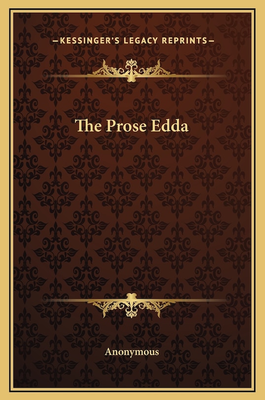 Front cover_The Prose Edda