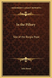 Couverture_In The Pillory